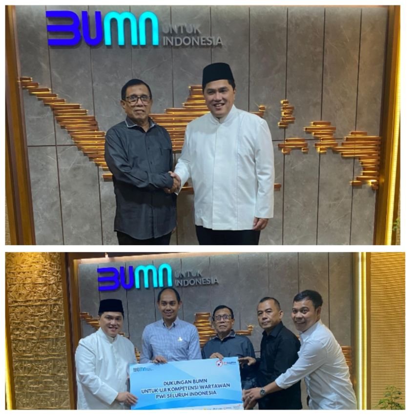 28 Desember 2023, Kick-off UKW PWI Bantuan BUMN Dimulai di Aceh, NTT dan Sulut