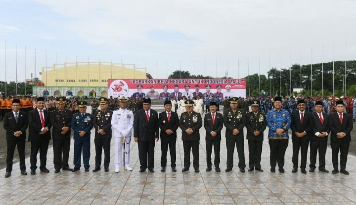 Pj Gubernur Ajak Masyarakat Sumut Tetap Jaga Semangat Bela Negara