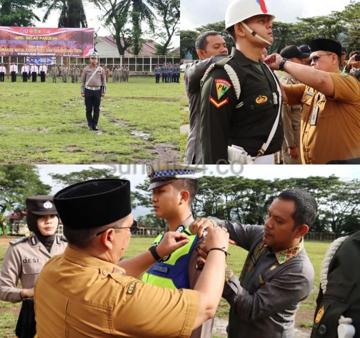 Polres Padangsidimpuan Gelar Apel Operasi Lilin Toba 2023,