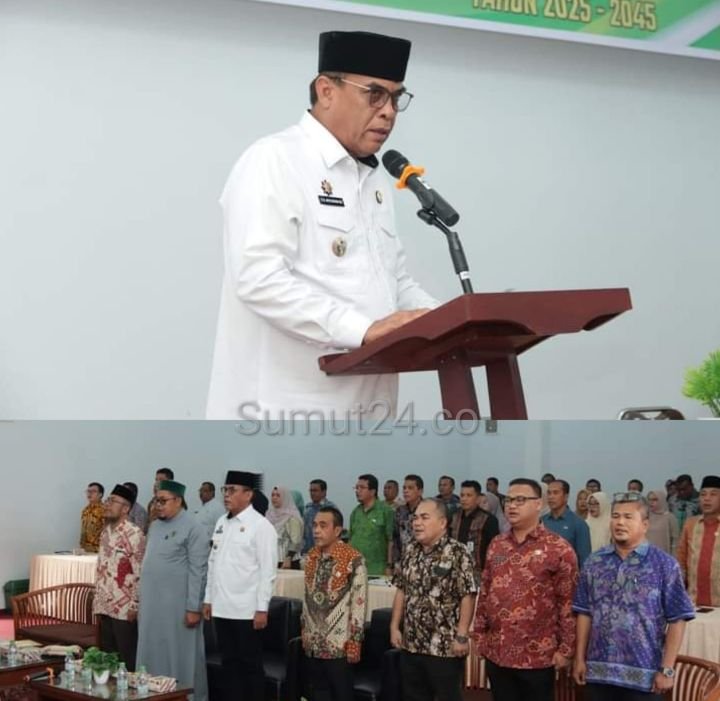 Sukhairi Nasution Buka Koordinasi RPJPD 2025-2045