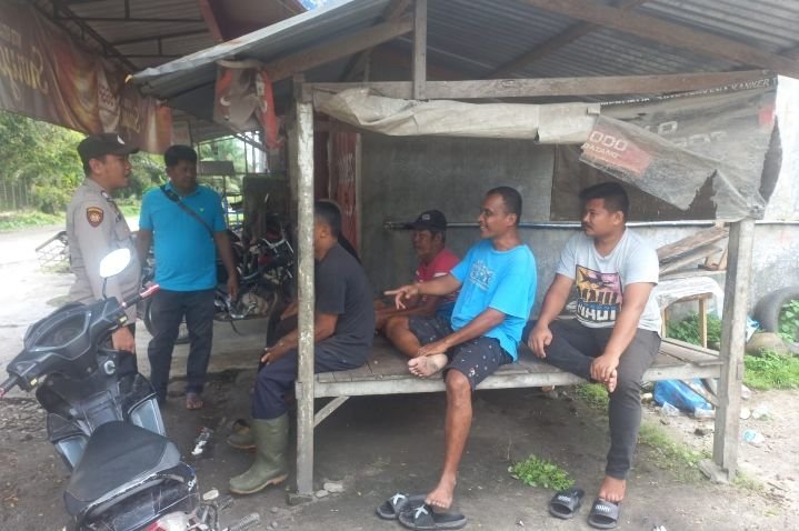 Jaga Situasi Kamtibmas Yang Kondusif, Bhabinkamtibmas Polsek Prapat Janji Laksanakan Cooling System