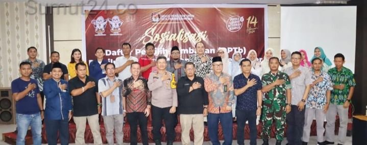 Sosialisasi DPTb Pemilu 2024,KPU Kota Padangsidimpuan Ajak Stakeholder Berpartisipasi