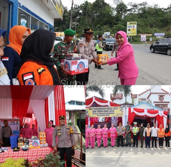 Bhayangkari Siap mendukung tugas Polri dalam mengamankan Nataru 2023 - 2024 di kota Padangsidimpuan,