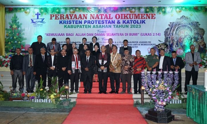 Wakil Bupati Asahan Hadir Perayaan Oikumene Tahun 2023