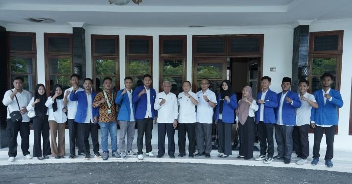 PC PMII Asahan Audiensi Dengan Bupati Asahan