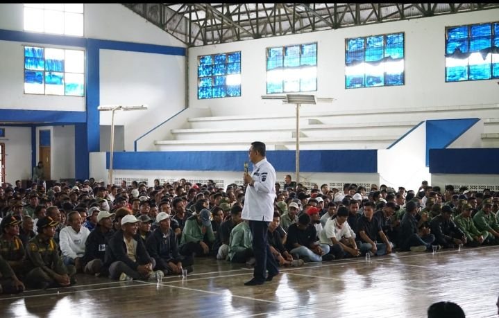 Peran Serta Satlinmas dalam Menghadapi Pemilu Serentak Tahun 2024 Hari Kedua