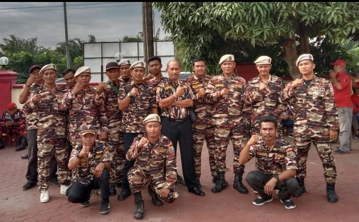 KB-FKPPI Rayon 0208 Asahan Hadir Dalam Apel Pasukan OPS Lilin Toba 2023 di Polres Asahan