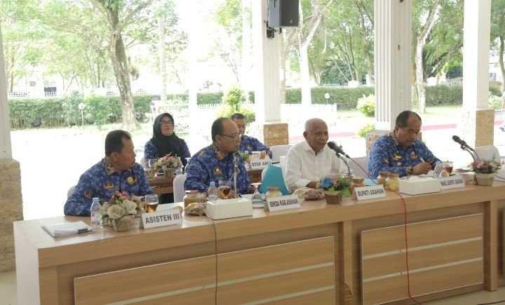 Bupati Asahan Buka Rakorpem Bulan Desember 2023