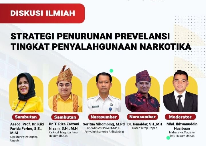 MH UNPAB Gelar Refleksi Akhir Tahun Mengulas Strategi Penurunan Tingkat Pravelensi Penyalahgunaan Narkotika