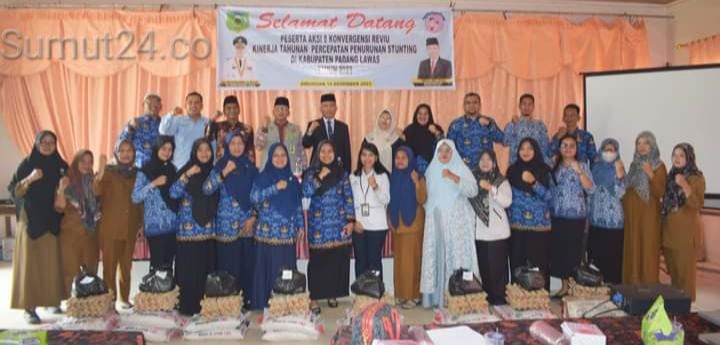 Sekda Palas Resmi Buka Riview Kinerja Percepatan Penurunan Stunting Tahun 2023