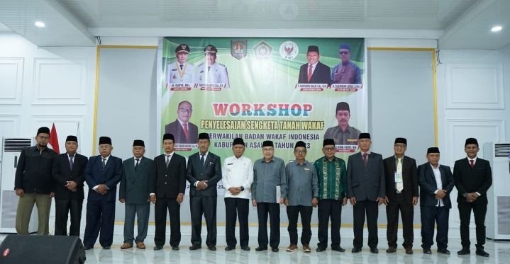 Bupati Asahan Lantik Pengurus Badan Wakaf Indonesia Kabupaten Asahan Periode 2023-2026