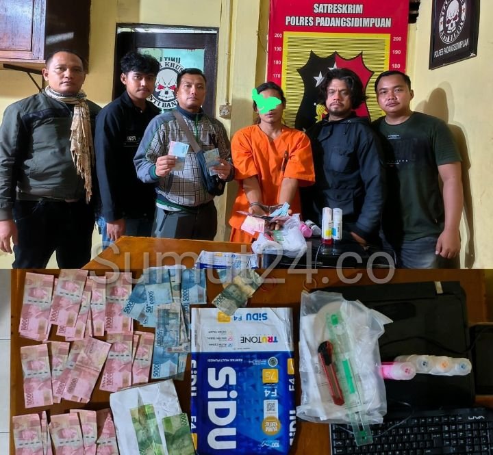 Polres Padangsidimpuan Amankan Pelaku Peredaran Uang Palsu, RS Ditangkap, Ini Keterangan AKBP Dudung Setyawan