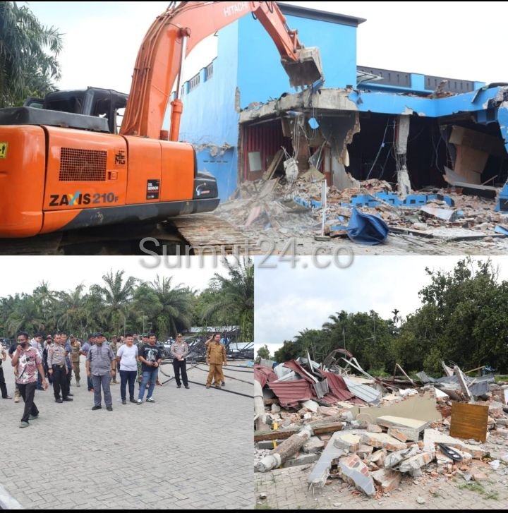 Key Garden Sarang Peredaran Narkoba Diratakan Tim Gabungan, Ini Keterangan Kapolda Sumut