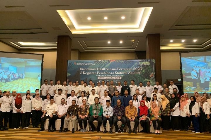 BPS Sumut Gelar Diseminasi Hasil Sensus Pertanian 2023 dan Kegiatan Pembinaan  Statistik Sektoral