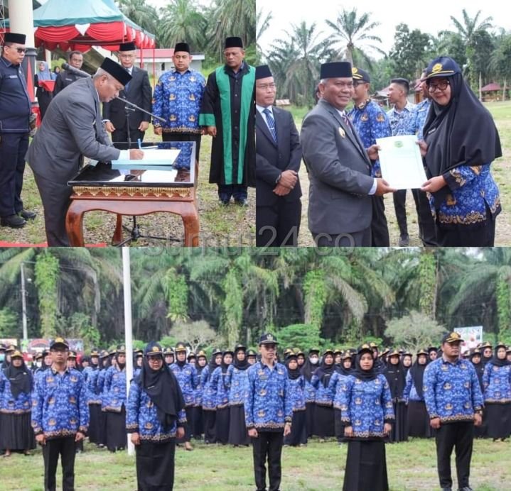 Plt Bupati Palas Resmikan 325 Orang Menjadi PNS di Lingkungan Pemkab