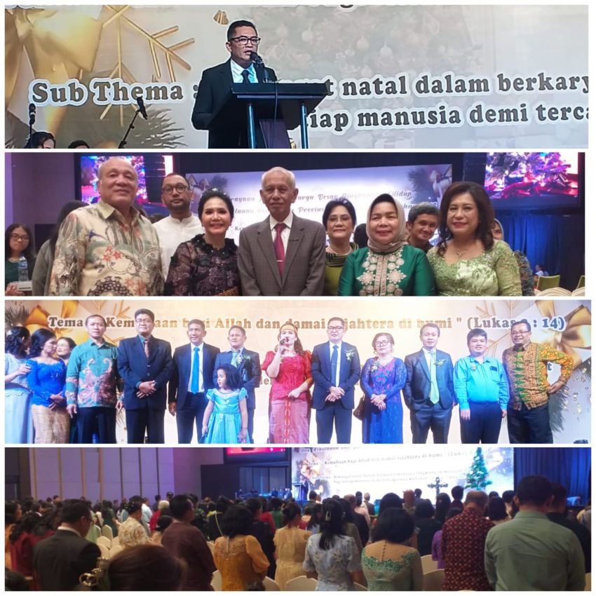 Keluarga Besar Rimbawan Sumut Bersama UPT KLHK, Dinas LHK, Pensiunan LHK dan Mitra LHK Gelar Natal Bersama