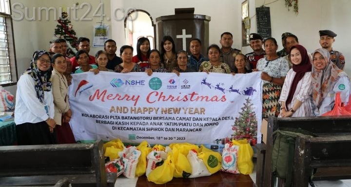 PLTA Batangtoru Ikut Memeriahkan Keceriaan Natal 2023 dan Tahun Baru 2024 di Tapanuli Selatan