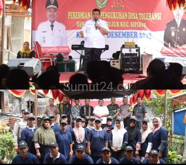 Bupati Tapsel Sebut Kerukunan Beragama Dapat Terjaga Apabila Saling Menghargai