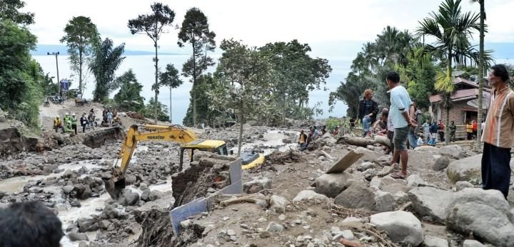 Pemkab Simalungun Tangani Jalan Putus Akibat Longsor di Kecamatan Harangaol Horisan