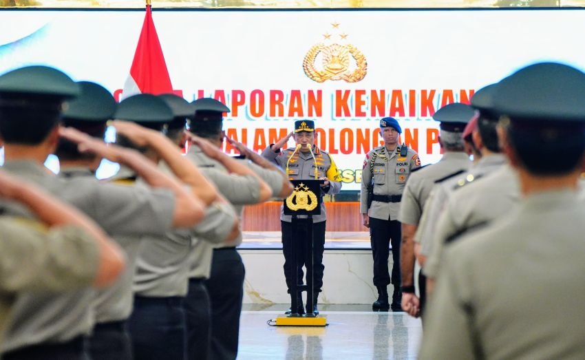 Kapolri Naikan Pangkat 45 Pati Polri, Ini Daftar Namanya