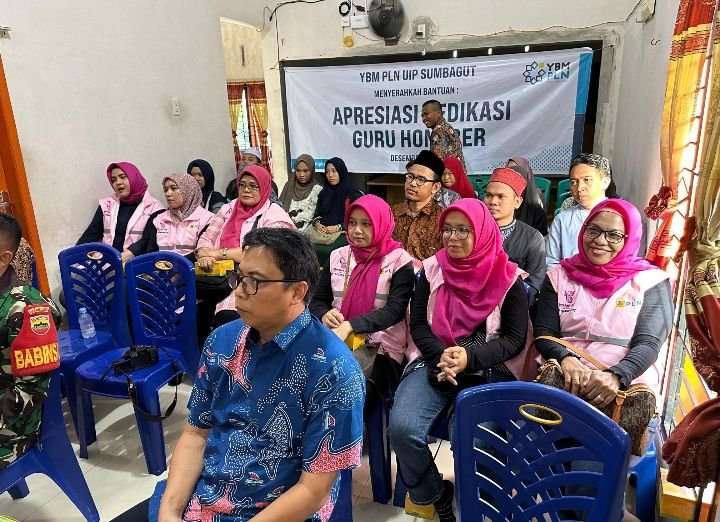 Jelang Akhir Tahun, YBM Bersama Srikandi PLN UIP SBU Gelar Aksi Peduli Guru Honorer