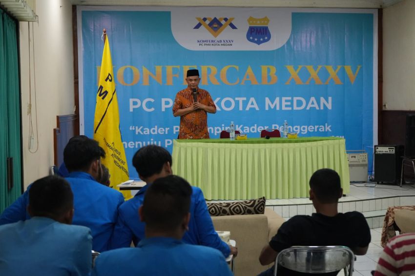 Wali Kota Medan Harapkan PMII Medan Dapat Berkolaborasi Memajukan Kota Medan