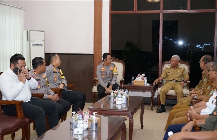 Bupati Asahan Terima Audiensi Kapolres Asahan