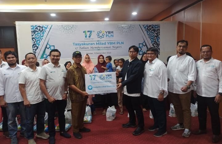 Sepanjang Tahun 2023, YBM PLN UIP SBU Salurkan Bantuan Muzakki Rp955.413.534