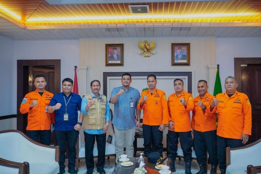 Perkuat Kolaborasi Pemko Medan dan Basarnas, Bobby Nasution: Tanggap Bantu Masyarakat Saat Bencana