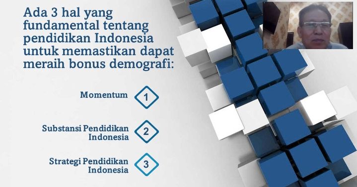 Prof Syawal Gultom : Ada 3 Hal Fundamental Pendidikan Indonesia Raih Bonus Demografi