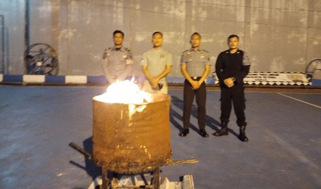 Lapas Narkotika Kelas IIA Pematangsiantar Gelar Razia Insidentil