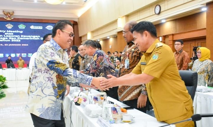 Pj Gubernur Sumut Komit Tingkatkan Kualitas Pertanggungjawaban Keuangan Daerah