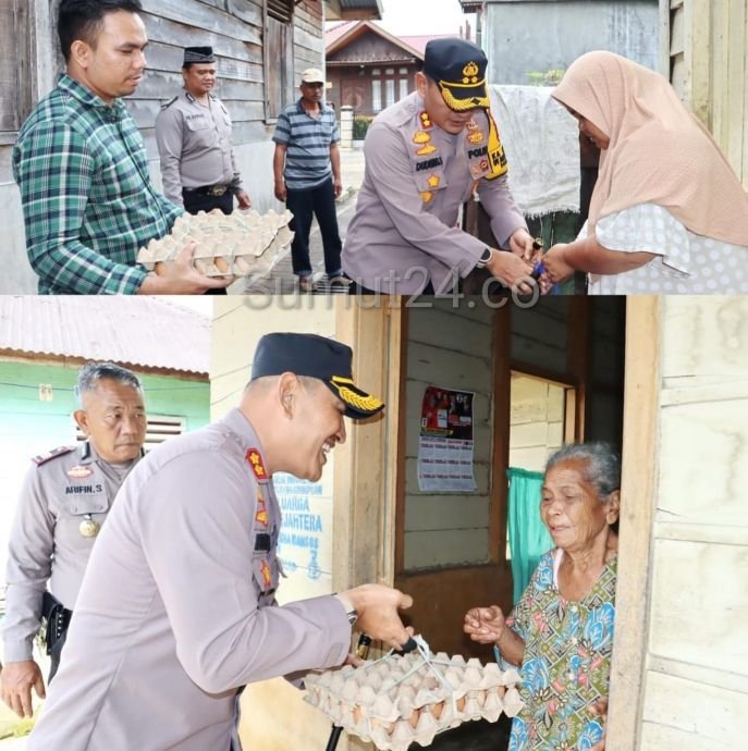 AKBP Dudung Setyawan Jum'at Berkah bersama Masyarakat Sidangkal Padangsidimpuan