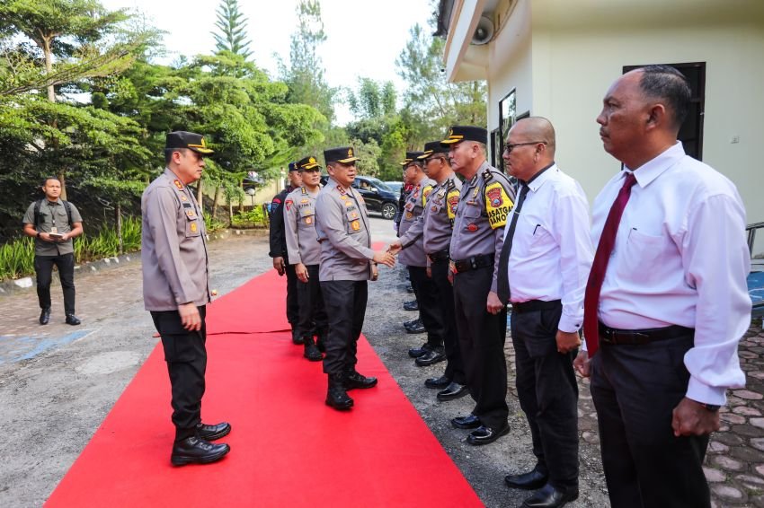 Kapolda Sumut Melaksanakan Kunjungan Kerja ke Polres Pakpak Bharat