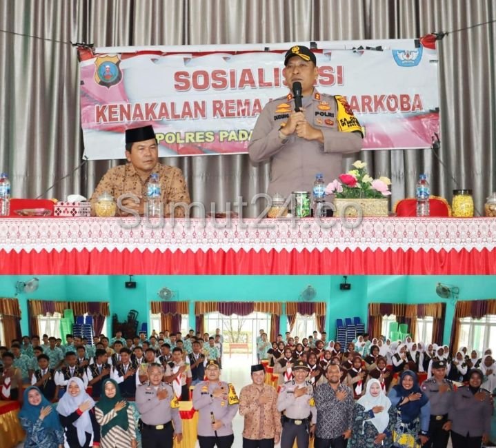 Sosialisasi Kapolres Padangsidimpuan, AKBP Dudung Setyawan Berikan Inspirasi untuk Generasi Muda Menuju Masa Depan Berkualitas