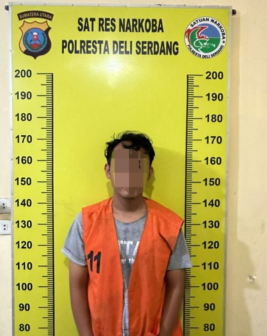 Berantas Narkoba, Sat Resnarkoba Polresta Deli Serdang Laksanakan GKN