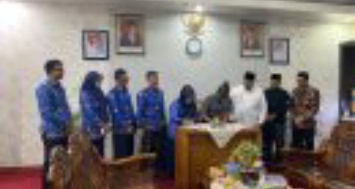 Wali Kota Solok, Zul Elfian Umar Menghadiri penandatanganan Perjanjian Kerjasama Dengan Kalapas Kelas II B Solok