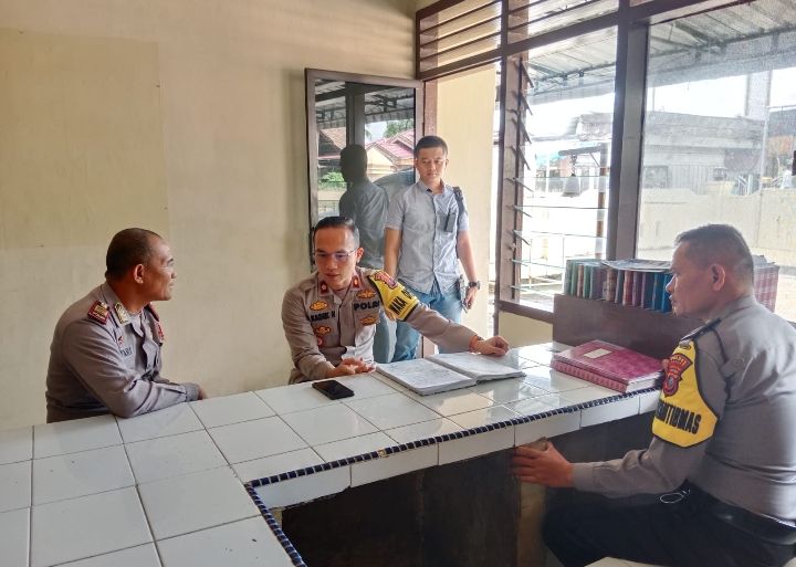 Waka Polres Asahan Kunker ke Polsek Sei Kepayang