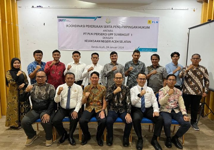 Sinergitas PLN UIPSBU bersama Kajari Aceh Selatan Perkuat Sistim Kelistrikan di Aceh
