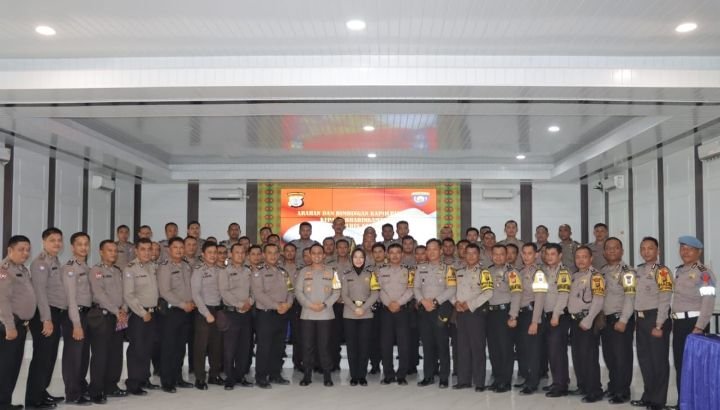 Kapolres Asahan Berikan Arahan Kepada Bhabinkamtibmas Jajaran Polres Asahan