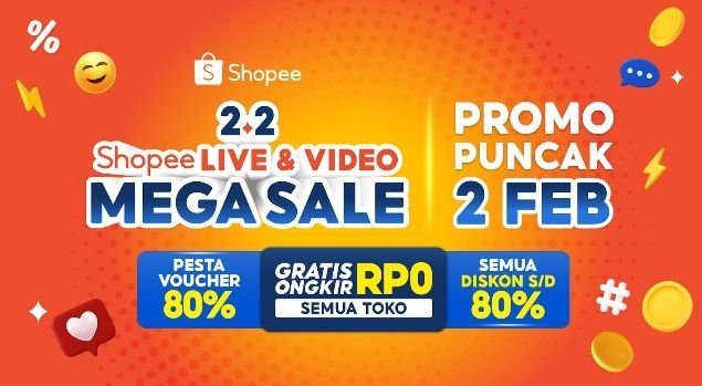 2.2 Shopee Live & Video Mega Sale Jadi Langkah Awal Perkuat Dukungan terhadap Seluruh Ekosistem di Tahun 2024