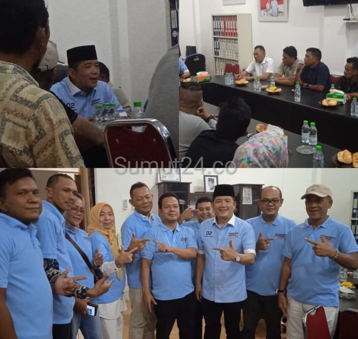 Ketua TKD Madina Erwin Lubis Pacu semangat Koalisi 02 Prabowo - Gibran, Menang satu Putaran