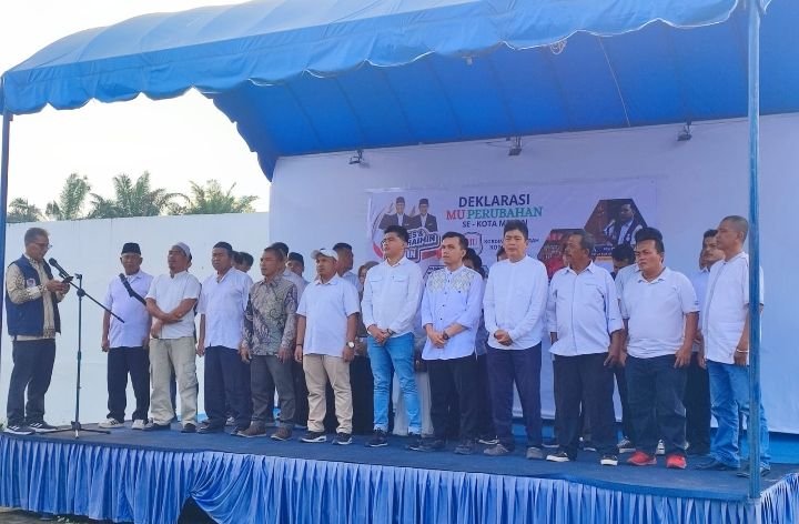 Co-Capt Timnas AMIN Beni Pramula Hadiri Deklarasi Indonesia Bersaksi di Kota Medan