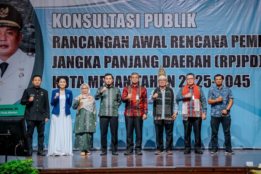 Hasilkan Rencana Pembangunan Terbaik, Pemko Medan Gelar Konsultasi Publik Rancangan Awal RPJPD 2025-2045