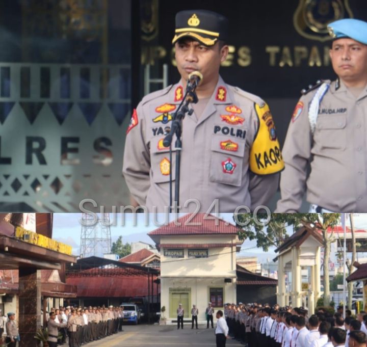 AKBP Yasir Ahmadi Intruksikan 24 Jam SPKT Polres Tapsel Siaga Terima Aduan Masyarakat