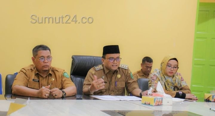 Pj Walikota Padangsidimpuan Letnan Dalimunthe Buka Rapat Penyampaian Program Kerja KORPRI 2024
