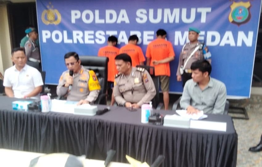 Polsek Medan Tuntungan Sergap Pembobol Rumah Mewah di Jalan Bunga Kemuning