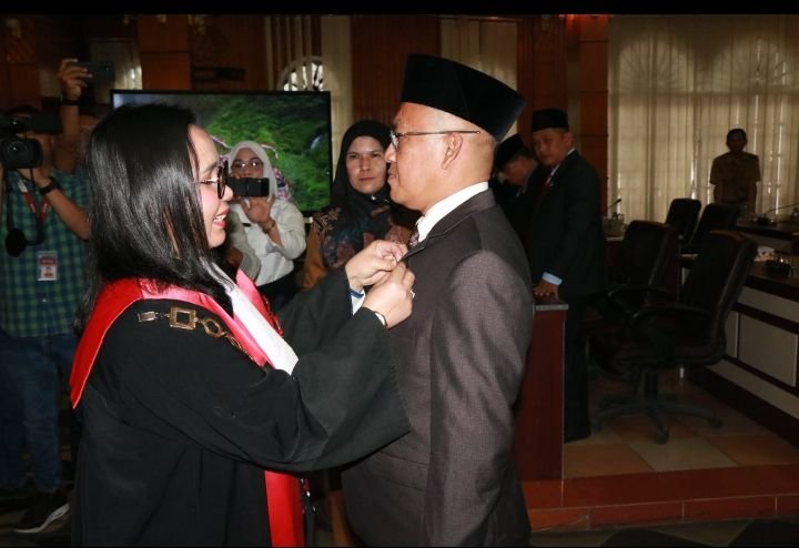 Kabag Ops Polres Asahan Hadir Rapat PAW Anggota DPRD Asahan