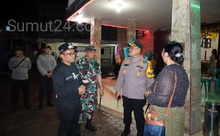 Kapolres AKBP Dudung Setyawan Bersama Pj Walikota Letnan Dalimunthe dan Forkopimda Turun Langsung