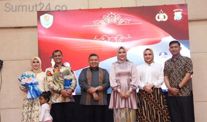 Bupati Dolly Pasaribu dan Ketua TP PKK Hadir Pisah Sambut Kapolres Tapsel Berlangsung Hangat dan Penuh Keakraban
